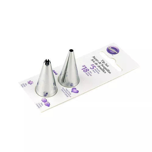 Wilton 5 and  18 Tip Set