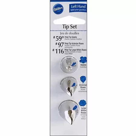 Wilton Left Handed Decorating Tip Set