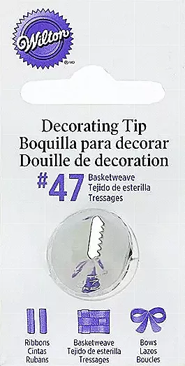 47 basketweave tip
