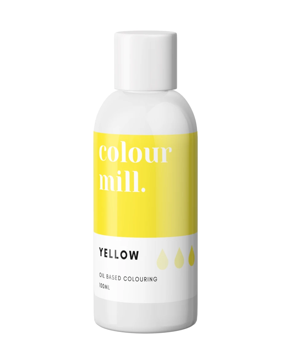 Oil Based Colouring 100ml Yellow