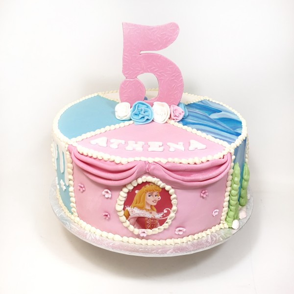 4 Way Princess Cake