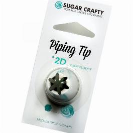 2d Drop Flower Piping Tip