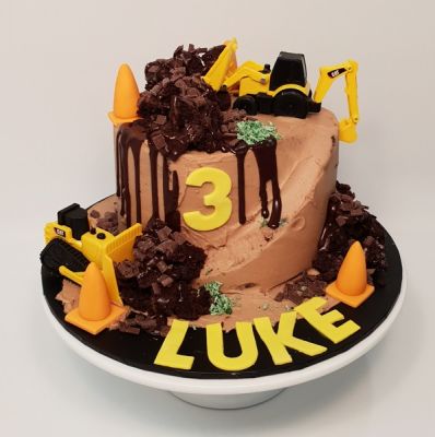 Construction Cake Cakes Cakes Sweet Treats