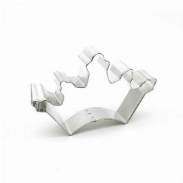 Large crown cookie cutter
