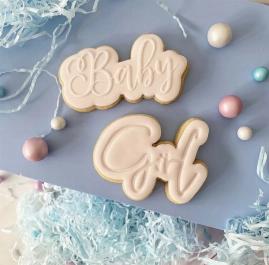 Girl Cookie Stamp and Cutter