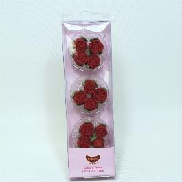 Red Roses Edible Toppers