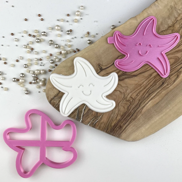 Starfish Under The Sea Cookie Cutter and Stamp