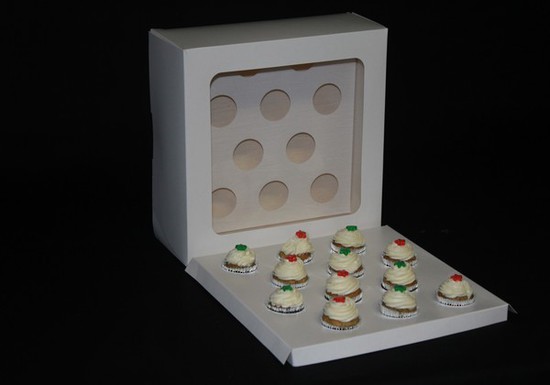 12 hole mini cupcake box