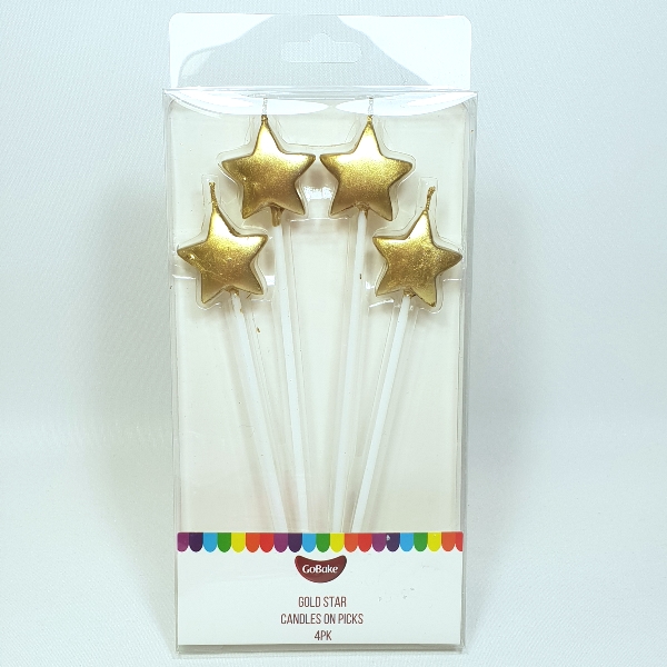 Shop Gold Stars on Picks GoBake Coast Cakes