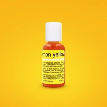 Lemon Yellow Liqua-Gel Food Coloring 20ml