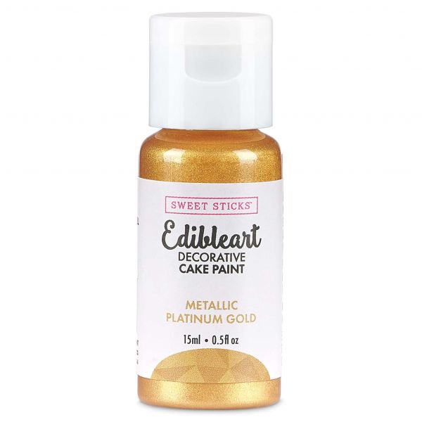 Shop Metallic Platinum Gold Edible Paint Sweet Sticks Coast Cakes