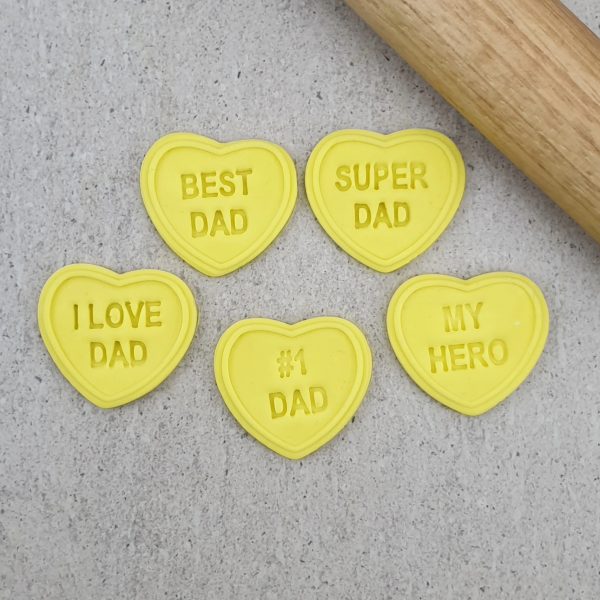 Candy Heart Super Dad Set
