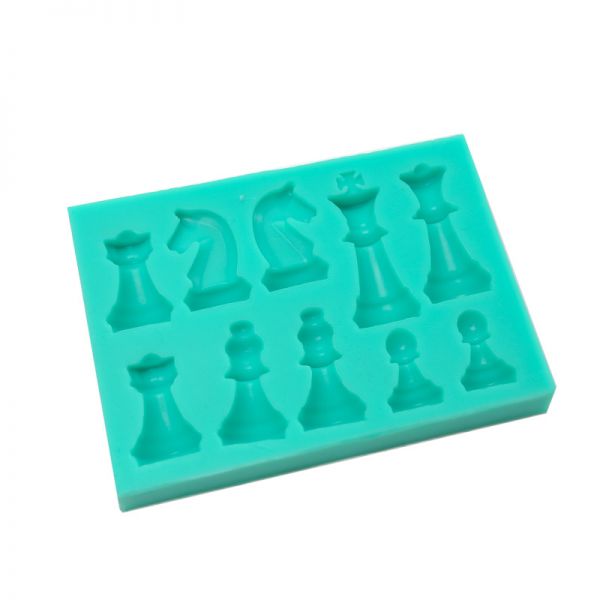 Chess pieces mould