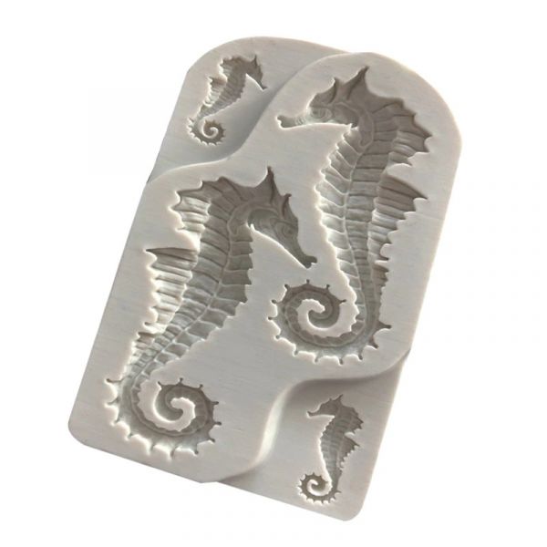 Twin Seahorse Mould
