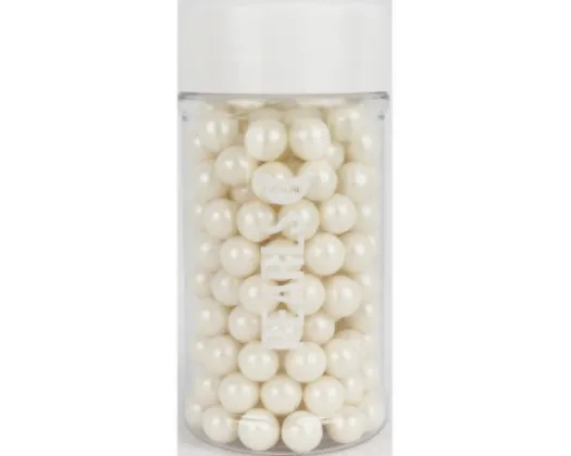 7mm Pearl White Sugar pearls