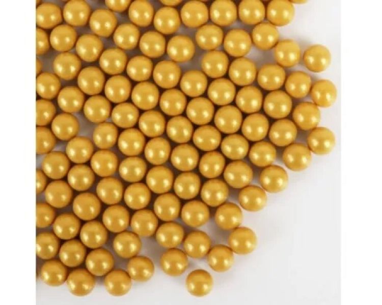 7mm Pearl Gold Sugar pearls