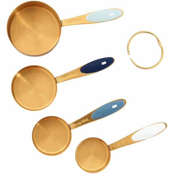 Navy & Gold Nesting Measuring Cups