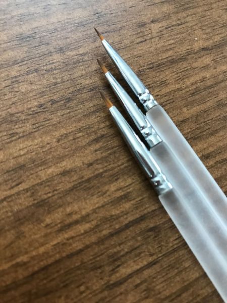 Fine Tip Brush Set – 3 Pack