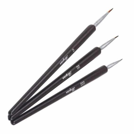 Fine Line Brush Set – 3 Pack
