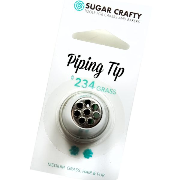 Shop 234 Grass Piping Tip Sugar Crafty Coast Cakes