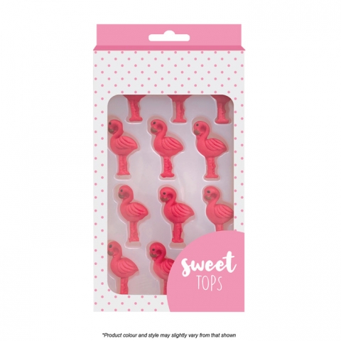 Sweet Tops Flamingo sugar icing decorations